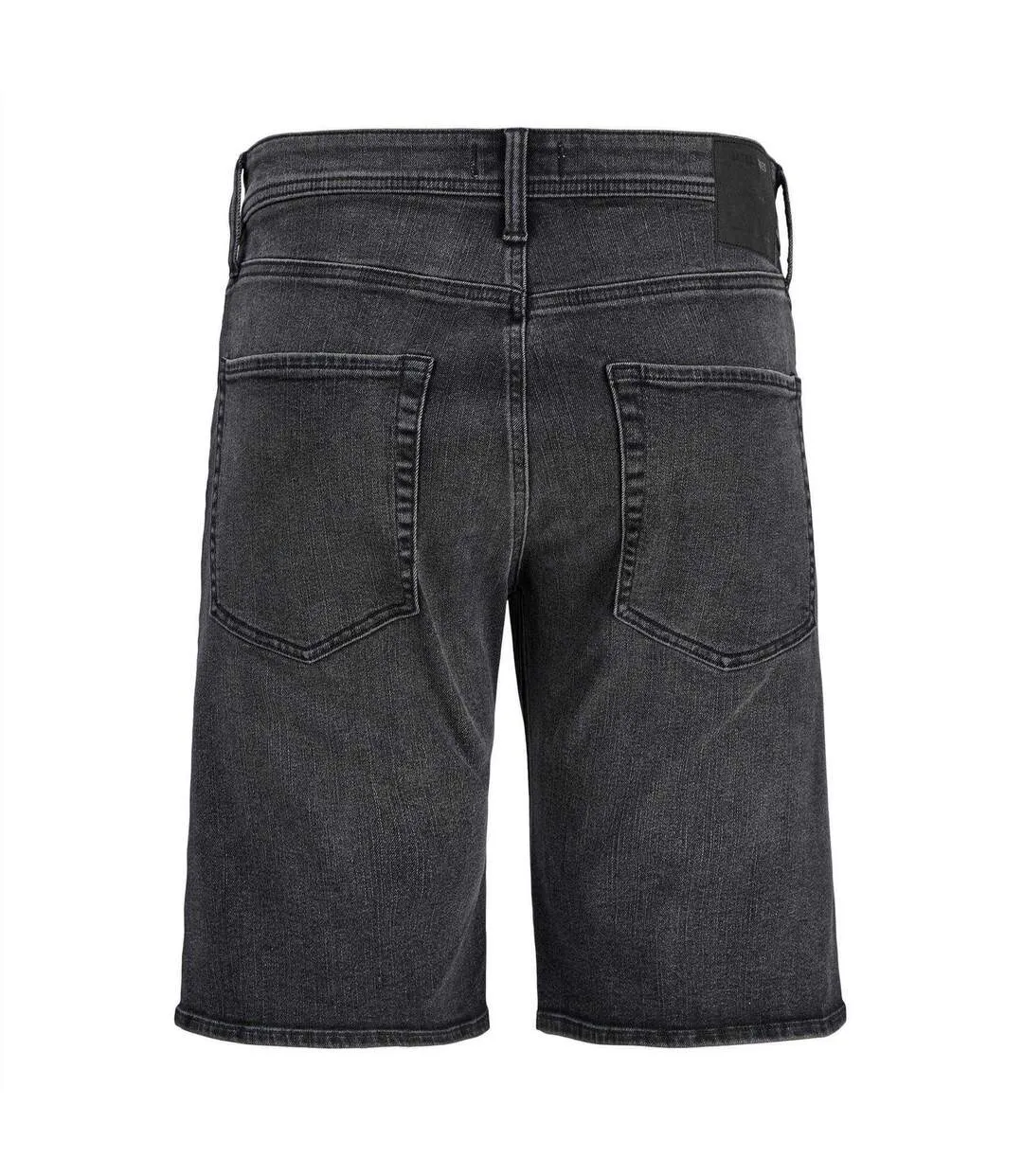 Mens Rick Denim Slim Shorts Black Denim Jack And Jones-2