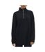 Pull 1/4 zip noir femme vero moda mili-1