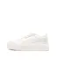 Baskets blanches femme puma puma cali court-1