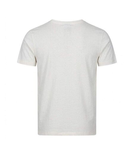 T-shirt Motif/style Marguerite Adulte Vieux Blanc James