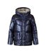 Doudoune Matelassée Motif/style Scintillant Femme Bleu Minoti-2