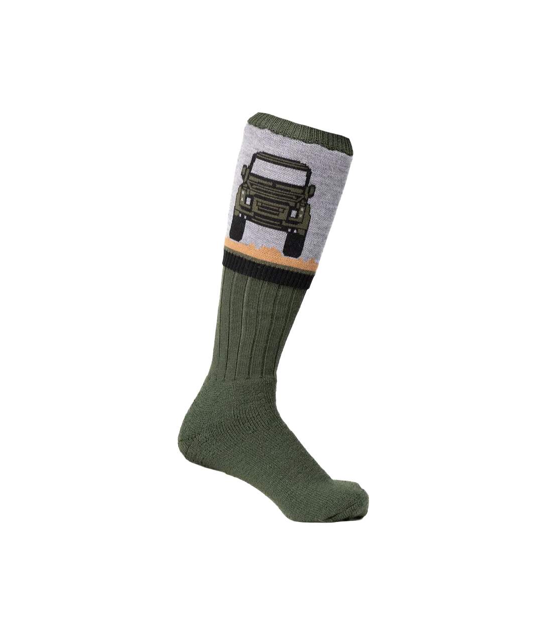 Unisex Adult Fender Boot Socks Green Waring Brooke-1