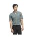 Mens Heather Golf Polo Shirt College Green Adidas-1