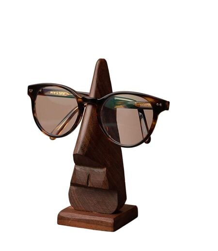 Support D´étui À Lunettes Taille Unique Marron Harvey Makin