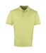 Polo coolchecker homme vert clair Premier