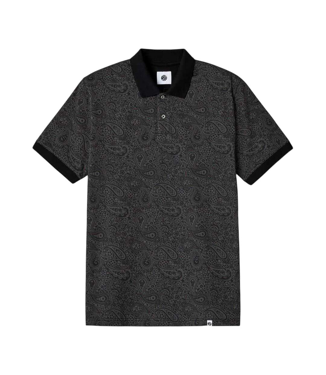 Polo Motif/style Cachemire Homme Noir Pretty Green-2