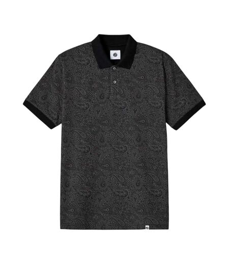 Polo Motif/style Cachemire Homme Noir Pretty Green