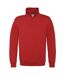 Sweat-shirt col zippé - homme - WUI22 - rouge