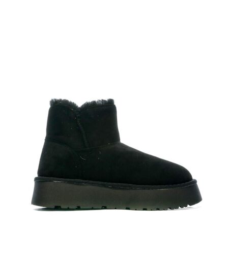 Boots à plateforme noir femme xti 142210