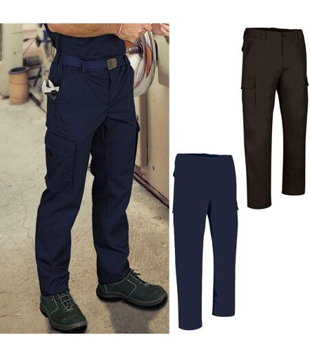Lot 2 Pantalons de travail multipoches - Homme - ROBLE - noir et bleu marine