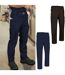 Lot 2 Pantalons de travail multipoches - Homme - ROBLE - noir et bleu marine-1
