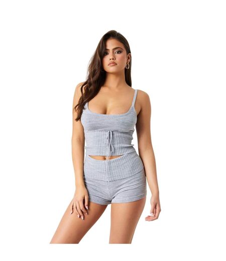 Débardeur Femme Gris Missy Empire