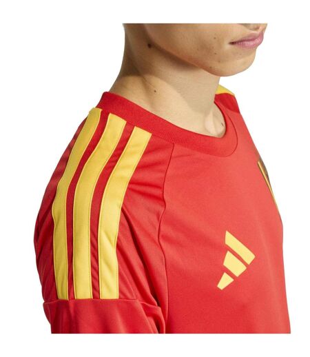 Unisex Adult 2026 Belgium Home Jersey Red Gold Adidas