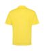 Just Cool Mens Plain Sports Polo Shirt (Sun Yellow)