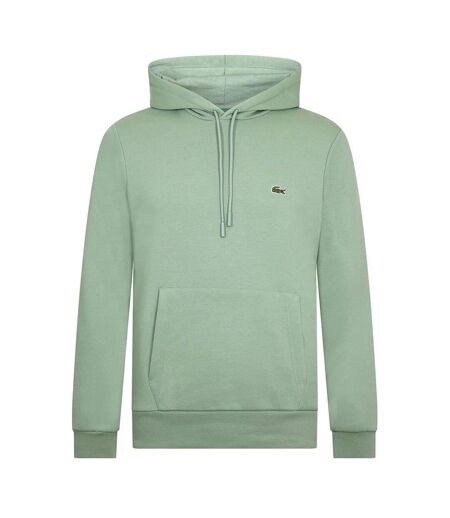 Sweat À Capuche Motif/style Logo Homme Gris Marron Lacoste