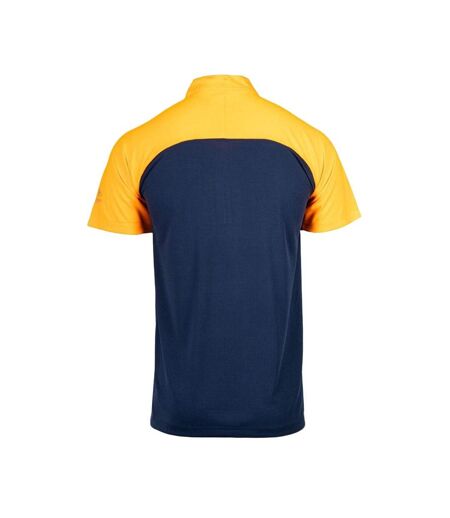 T-Shirt bleu/orange homme best mountain rando 100 - l