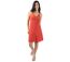 Robe femme été MAXINE unie terracotta Coton Du Monde-1