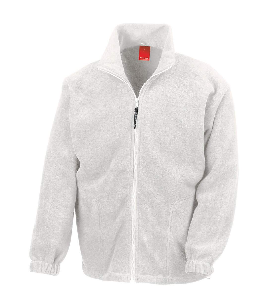 Veste polaire homme blanc Result-1