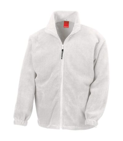 Veste polaire homme blanc Result