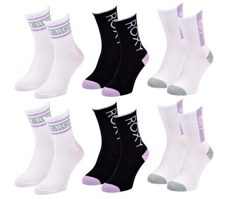 Chaussettes ROXY REGULAR CREW 6 Pcs 4548