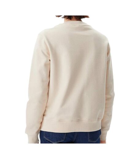 Sweat écru femme calvin klein gradient monologo - l
