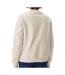 Sweat écru femme calvin klein gradient monologo - l-2