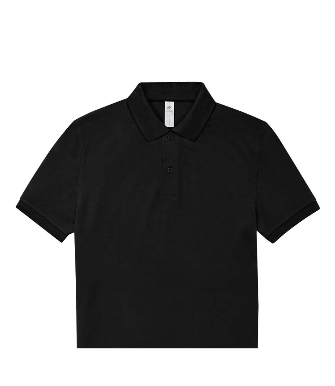 Mens My Polo Shirt Black B&C-2