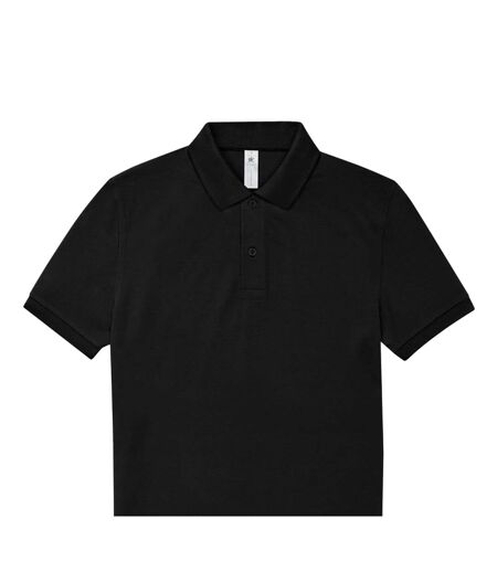 Mens My Polo Shirt Black B&C