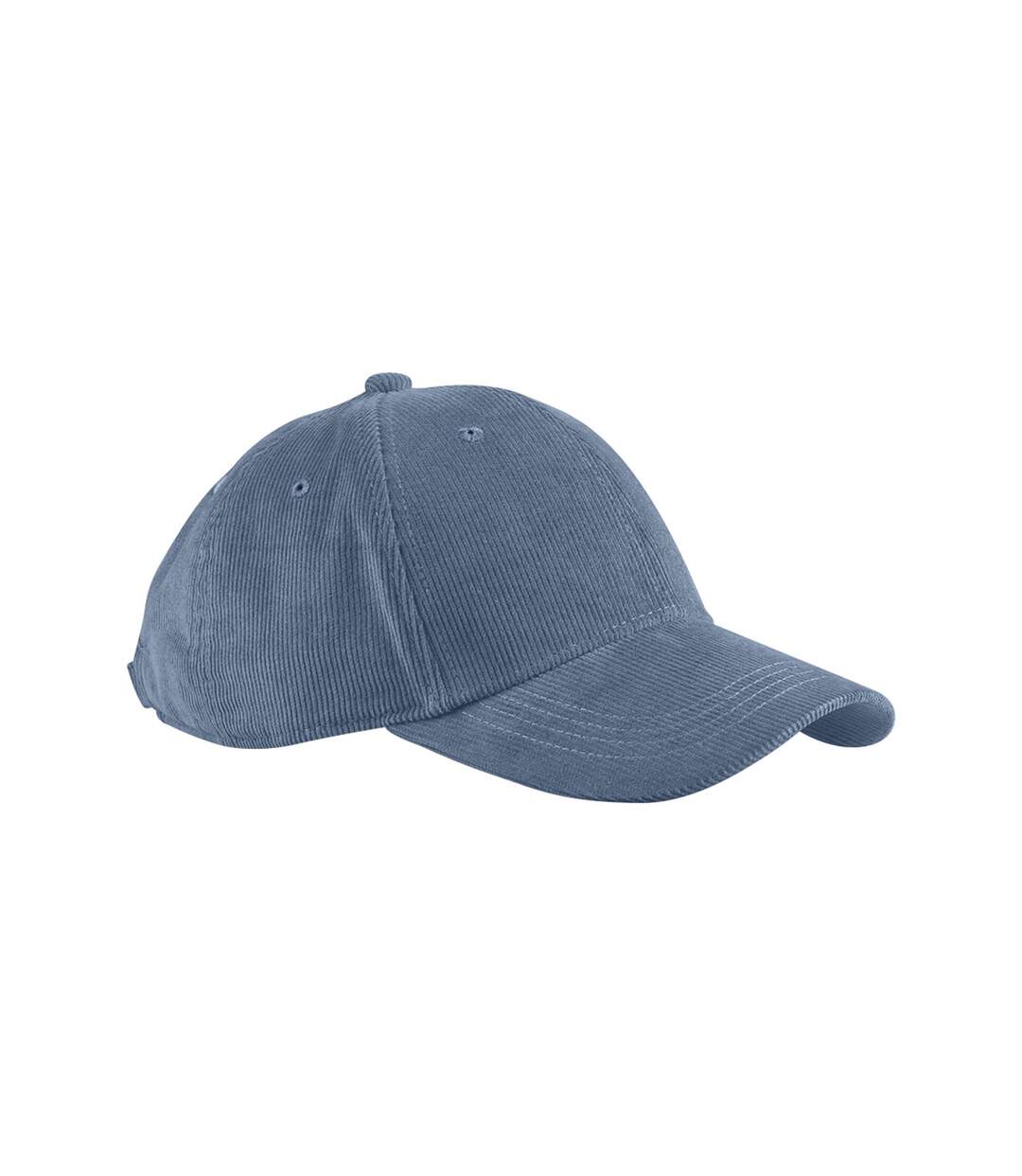 Unisex Adult Baseball Cap Slate Blue Beechfield-1
