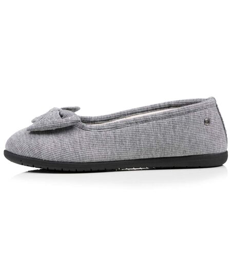 Isotoner Chaussons Ballerines femme souples, ultra confortables et légers, confort technologie everywear
