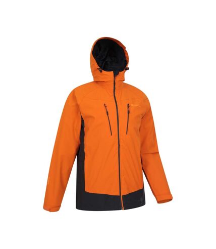 Mens bounds waterproof jacket orange Mountain Warehouse