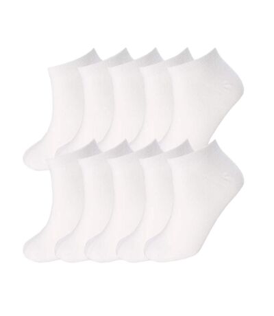 x10 paires de chaussettes blanches homme twinday - 39/42