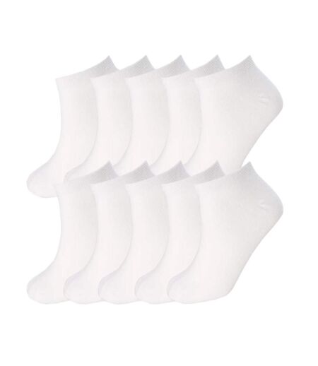 x10 paires de chaussettes blanches homme twinday - 39/42