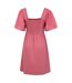 Womens/ladies verona broderie sleeve dress rust Mountain Warehouse