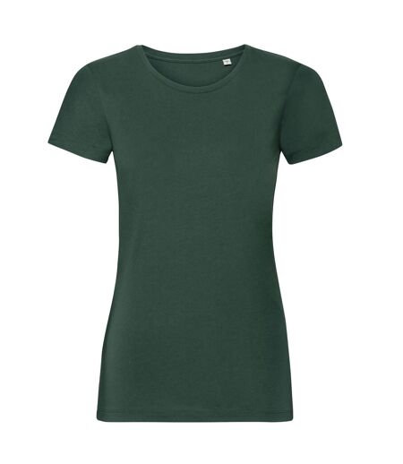 T-shirt Pure Femme Vert Bouteille Russell