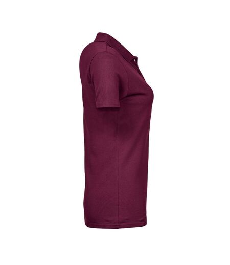 Polo Luxury Femme Bordeaux Tee Jays