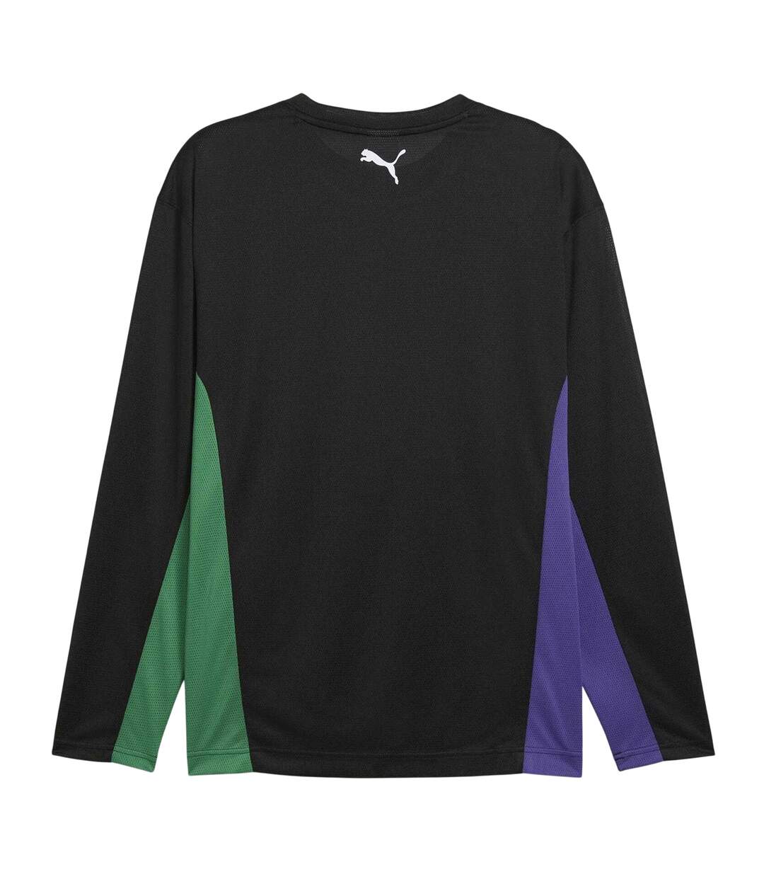 Mens Hoopaverse Shooting Performance Long-sleeved Top Black Puma-3