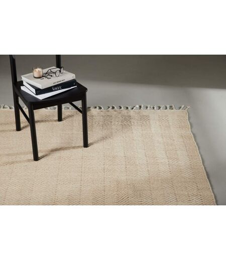 Tapis Déco en Laine Loke 203x300cm Beige