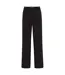 Womens/ladies Wide Leg Joggers Black Calvin Klein-2