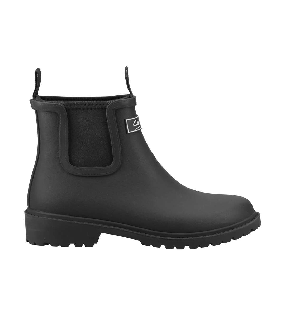 Bottes De Pluie Barton Femme Noir Cotswold-1
