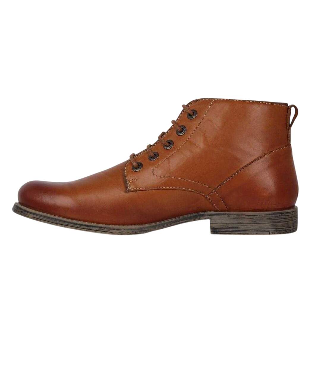 Bottes Décontracté Motif/style Effet Rétro Casca Homme Marron Firetrap-3
