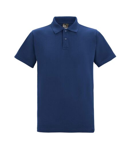 Mens Pique Polo Shirt Royal Blue Regatta Professional