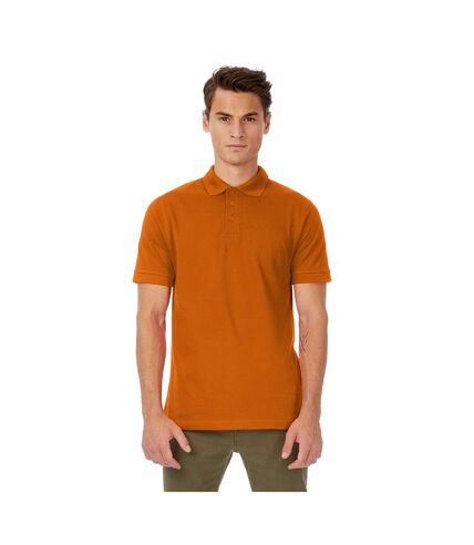 B&C Safran Mens Polo Shirt / Mens Short Sleeve Polo Shirts (Pumpkin Orange) - UTBC103