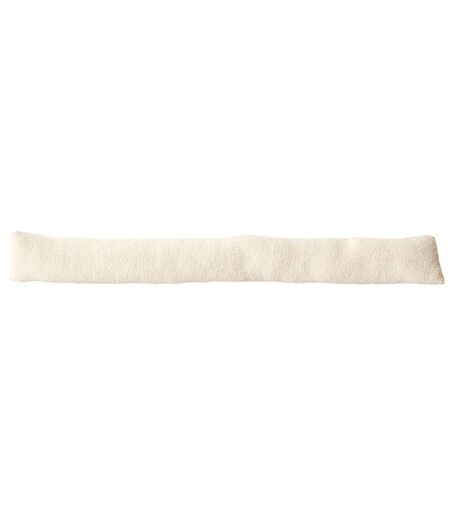 Boudin Bas de Porte Bouclette 80cm Crème