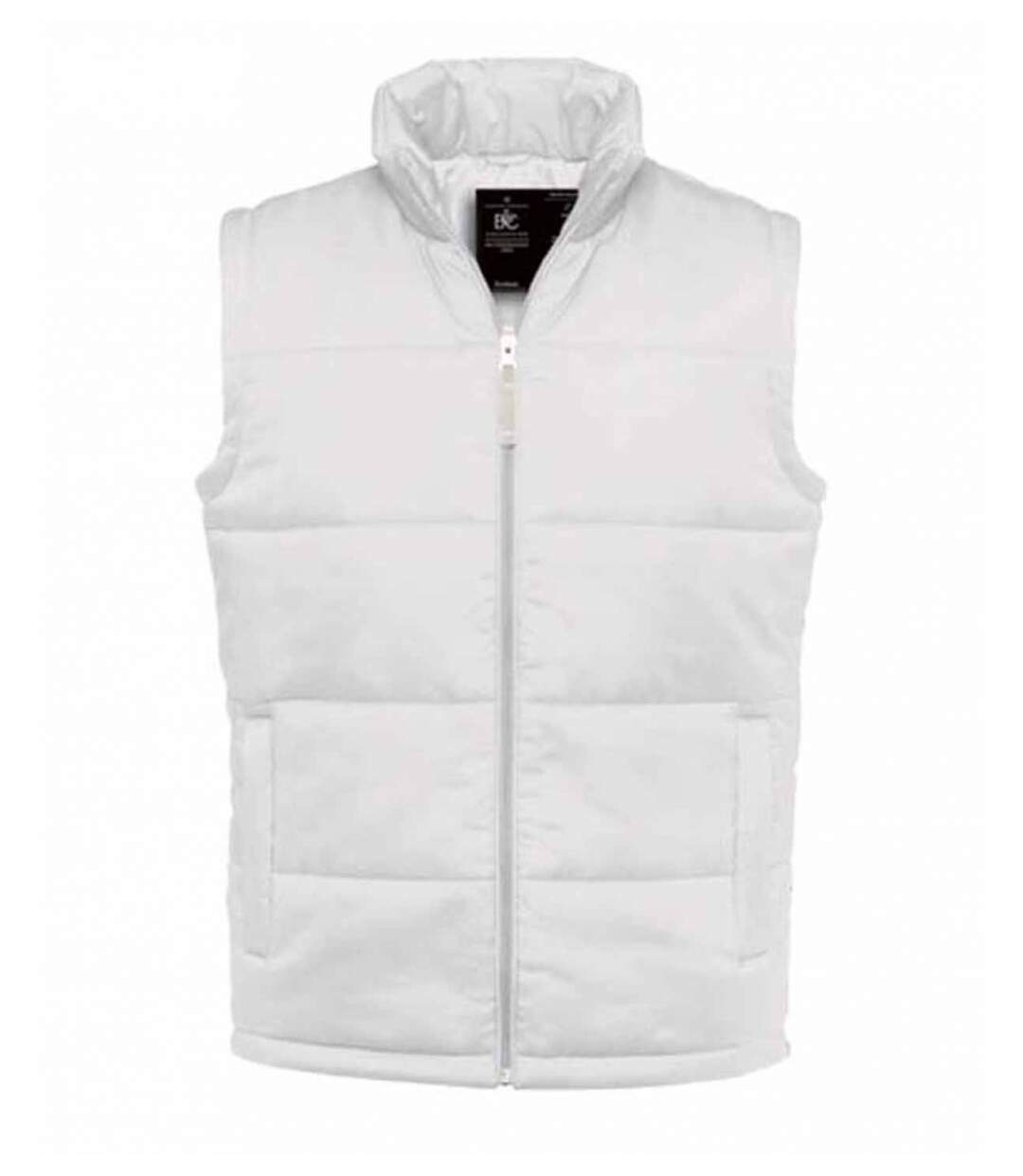 Gilet doudoune sans manches homme - Bodywarmer JM930 - Blanc