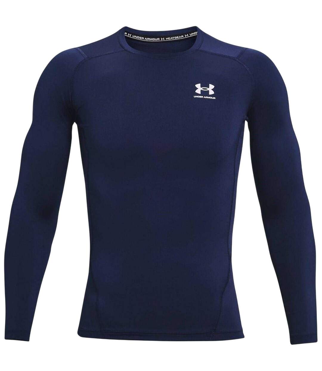 Haut Thermique Homme Bleu Marine Blanc Under Armour-2