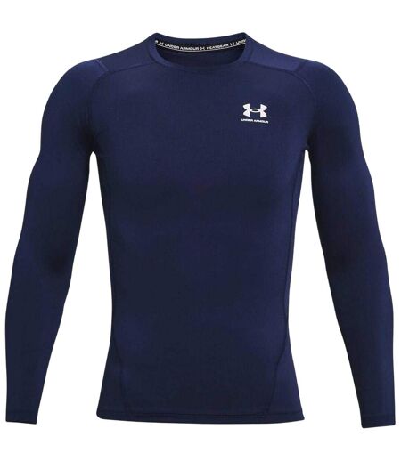 Haut Thermique Homme Bleu Marine Blanc Under Armour