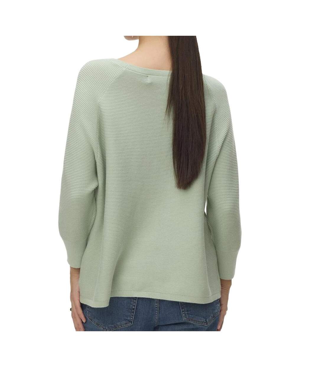 Pull vert femme vero moda nora-2