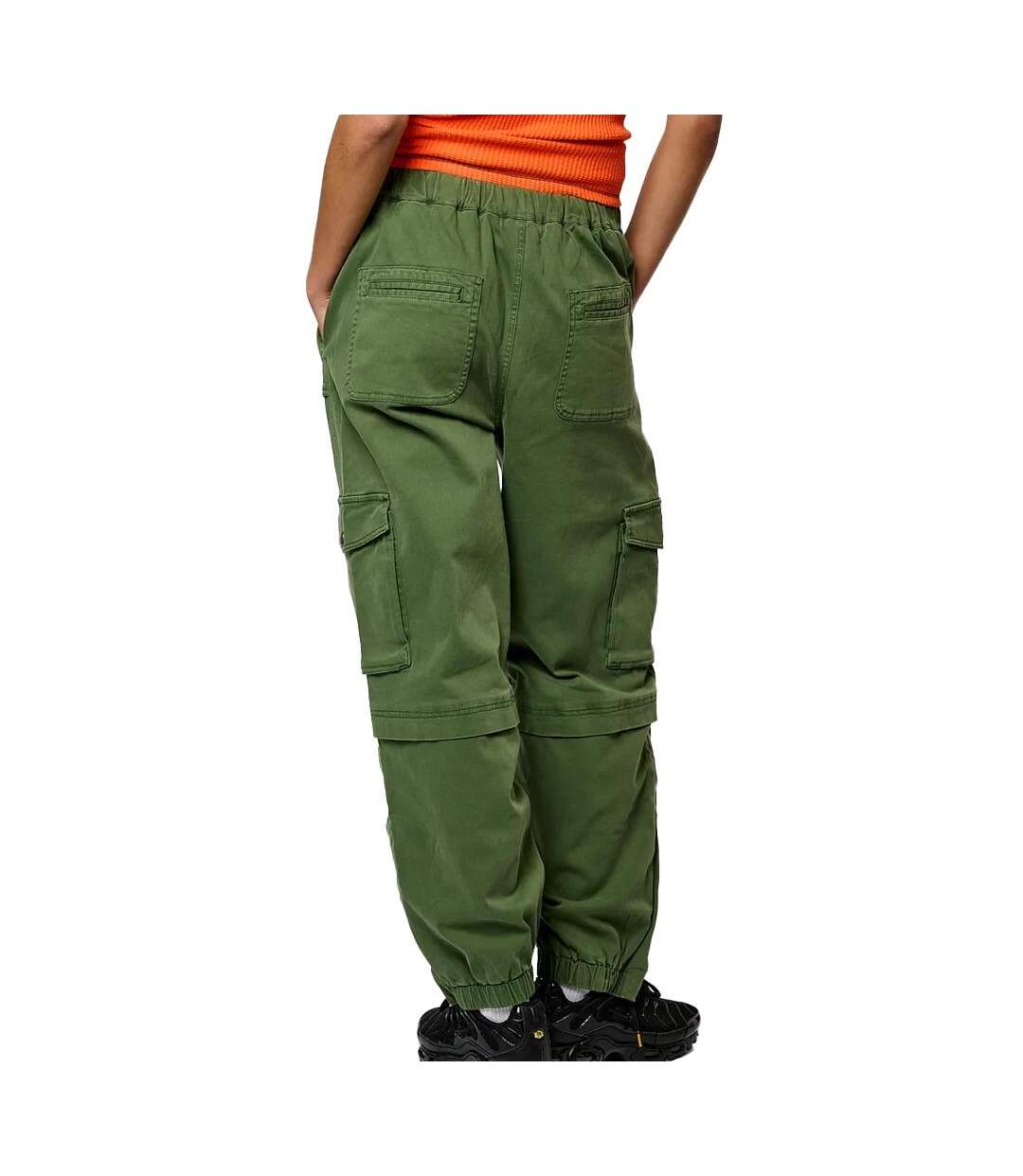 Pantalon cargo vert femme kaporal verum-2