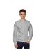 B&c Mens Crew Neck Sweatshirt Top Gris B And C-1